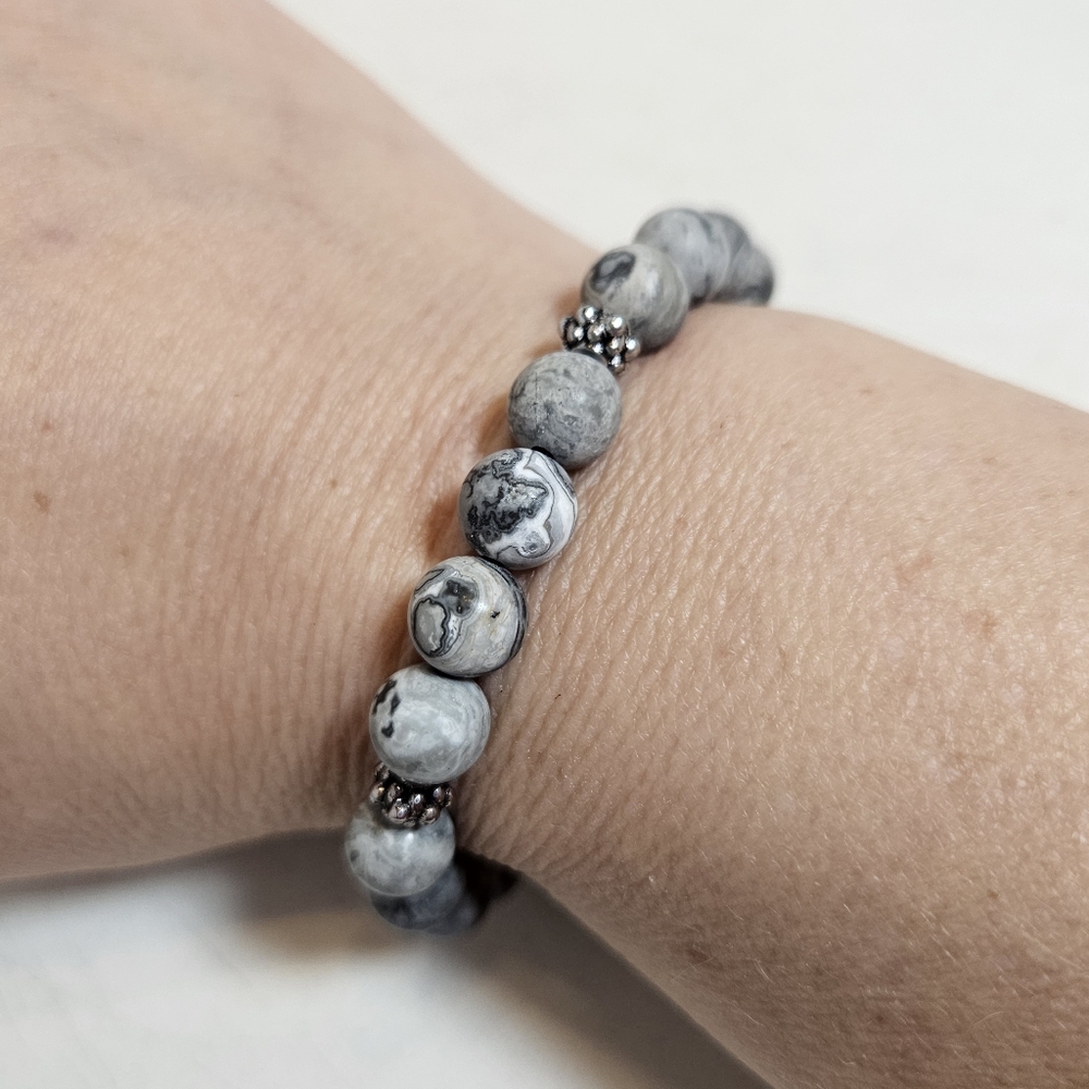 Picasso JASPER Stretch Bracelet NWOT Handmade - Picture 6 of 12